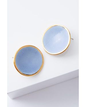 Noonday Collection Halo Earrings - Blue