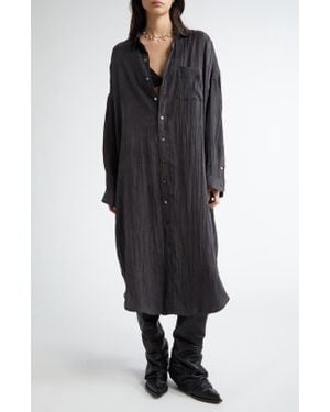 【R13】ジャンボシャツドレス JUMBO SHIRTDRESS - WHITE - R13