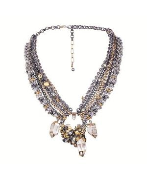 Lunaversoul Star Of A Story Necklace - Metallic
