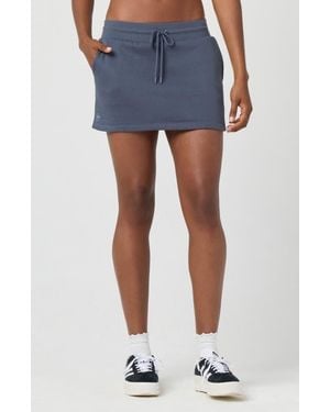 Florence By Mills Cozy Crush Sporty Skort - Blue