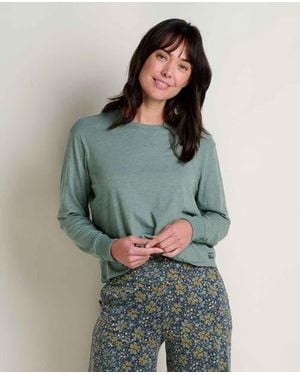 Toad & Co. Boundless Jersey Long Sleeve Tee - Green