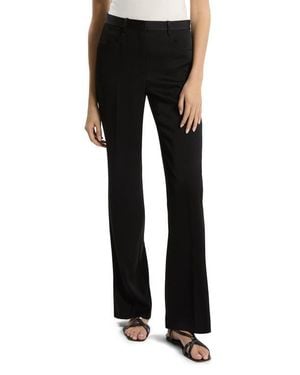 Theory Slim Straight Leg Pants - Black