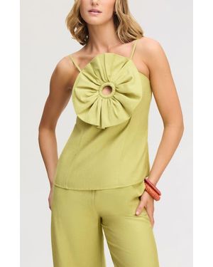 Sam Edelman 3D Flower Camisole - Yellow