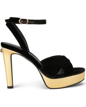 Kurt Geiger Sherbert Cross Sandal - Black
