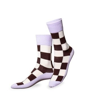 Doiy. Cola 3D Crew Socks - White