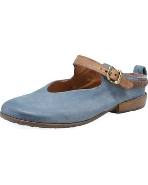 A.s.98 Zaria Mary Jane Flat - Blue