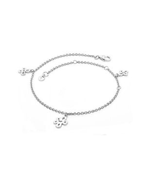 Lucy Quartermaine Open Splash Anklet - Metallic