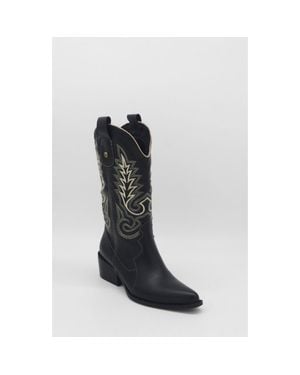 Stivali New York Loyal Western Cowboy Boots - Black