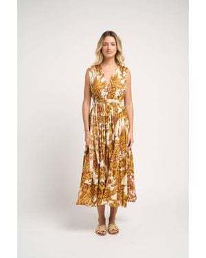 Guadalupe Emilia Dress - Metallic