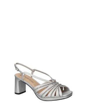 Bella Vita Chorus Slingback Platform Sandal - White