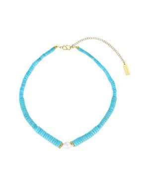 st. Moran Chunky Necklace - Blue