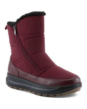 Flexus by Spring Step Cariselle Faux Leather Boot - Red