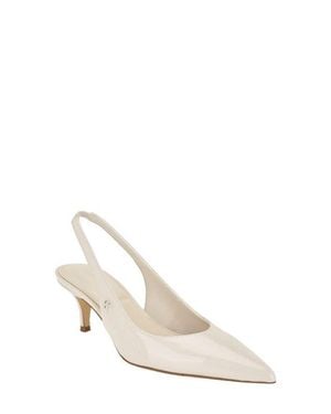 Calvin Klein Emersyn Pointed Toe Slingback Pump - White