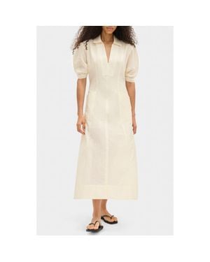 ALIGNE Tracy Cotton Blend Dress - Natural