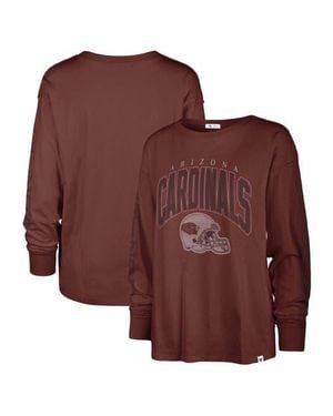 '47 Arizona Cardinals Tom Cat Lightweight Long Sleeve T-Shirt - Red