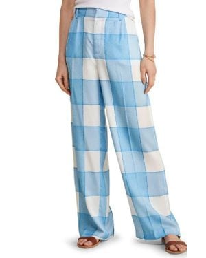 Vineyard Vines Luxe Check Pants - Blue