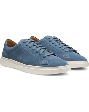 BOSS Kieran Suede Low Top Sneaker - Blue