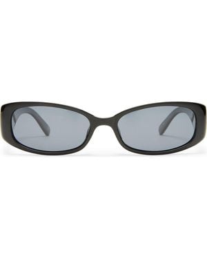 Le Specs Starlight 57Mm Rectangular Sunglasses - Gray