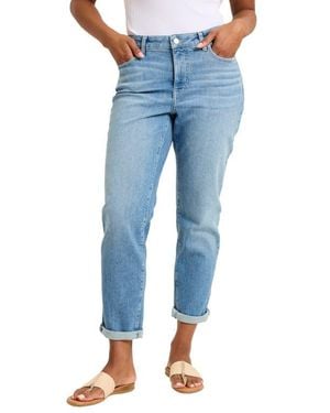 Tommy Bahama Slim Crop Boyfriend Jeans - Blue