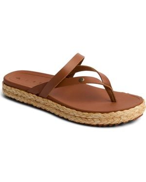 Reef Vista Carmen Platform Flip Flop - Brown