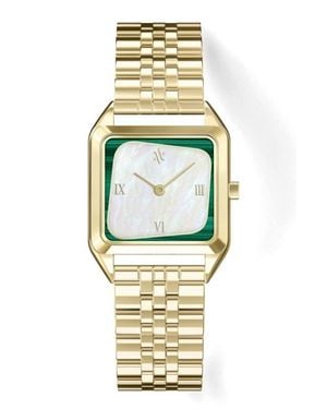 VANNA Geminus Double-Gemstone Watch - Metallic