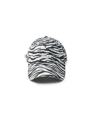 OLAH Print Baseball Cap - White