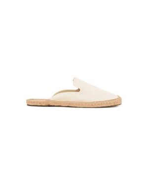 Soludos The Dali Mule Canvas Colors Espadrille - White
