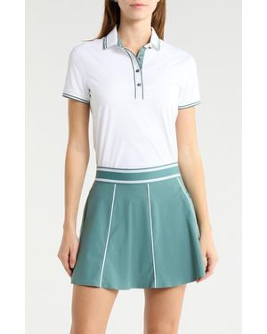 Greyson Luxe Scarlett Polo - White