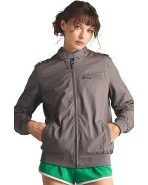 Members Only Classic Iconic Racer Jacket - Blue