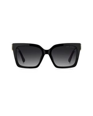 Marc Jacobs 55Mm Gradient Cat Eye Sunglasses - Black