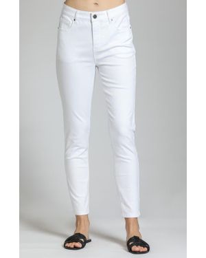 Apny Liberty Ankle Skinny Jeans - White