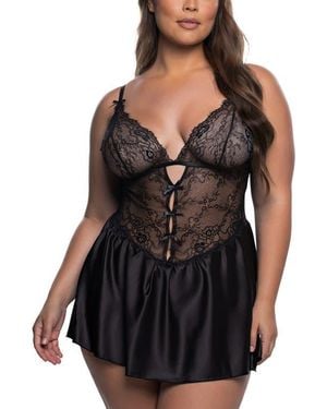 ROMA CONFIDENTIAL Paradise Dream Chemise - Black