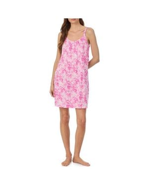 Ralph Lauren Double Strap Nightgown - Pink