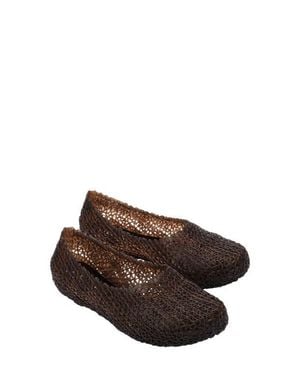 Melissa Campana Papel Hug Flat - Brown