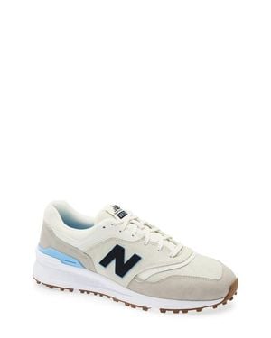 New Balance 997 Sl Waterproof Spikeless Golf Shoe - White