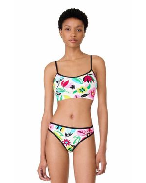 Kate Spade Cami Crop Top - Natural