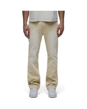 Hudson Jeans Walker Kick Flare Slim Fit Jeans - Natural