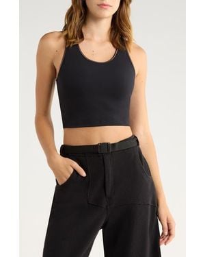 Simone Perele Harmony Crop Sports Tank - Black