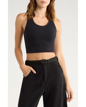 Simone Perele Harmony Crop Sports Tank - Black