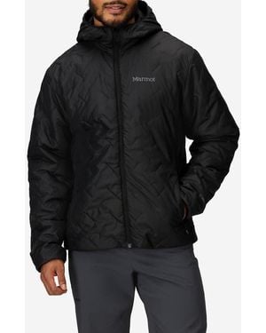 Marmot Monoquilt Zip Hoodie - Black