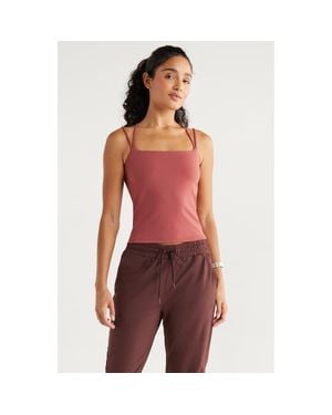 Zella So Soft Strappy Camisole - Red