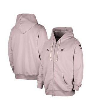 Nike Charlotte Hornets Authentic Standard Issue Full-Zip Hoodie Jacket - Pink