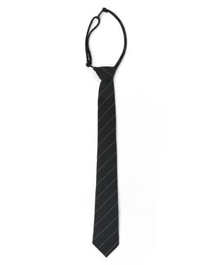 Naked Wardrobe Pinstripe Tie - Black