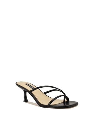 Nine West Anirey Slide Sandal - Metallic