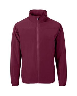 Cutter & Buck Charter Full Zip Jacket - Purple