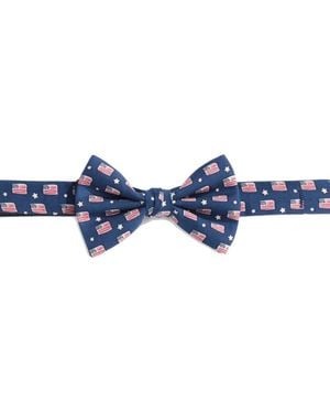 Vineyard Vines Kids' Flag Pre-Tied Bow Tie - Blue
