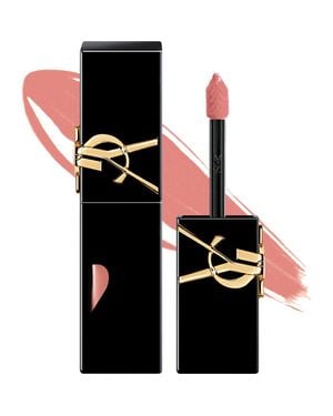 Saint Laurent The Inks Vinyl Cream High Shine Lip Stain - Black