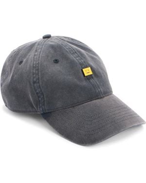Acne Studios Cunov Face Stud Baseball Cap - Gray