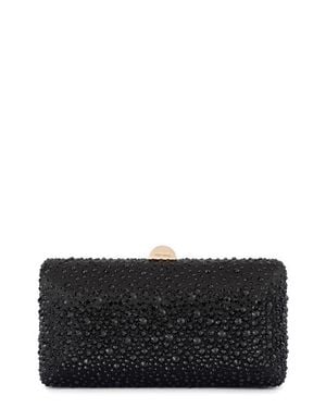 OLGA BERG Kira Hotfix Frame Clutch - Gray