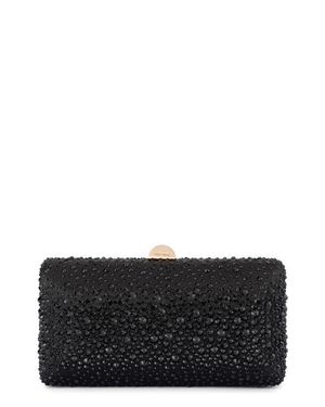 OLGA BERG Kira Hotfix Frame Clutch - Gray